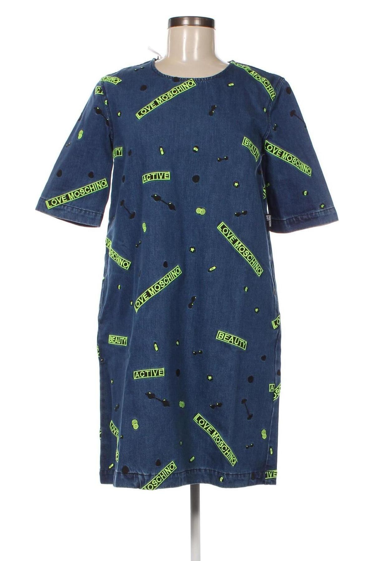Φόρεμα Love Moschino, Μέγεθος M, Χρώμα Μπλέ, Τιμή 148,36 €