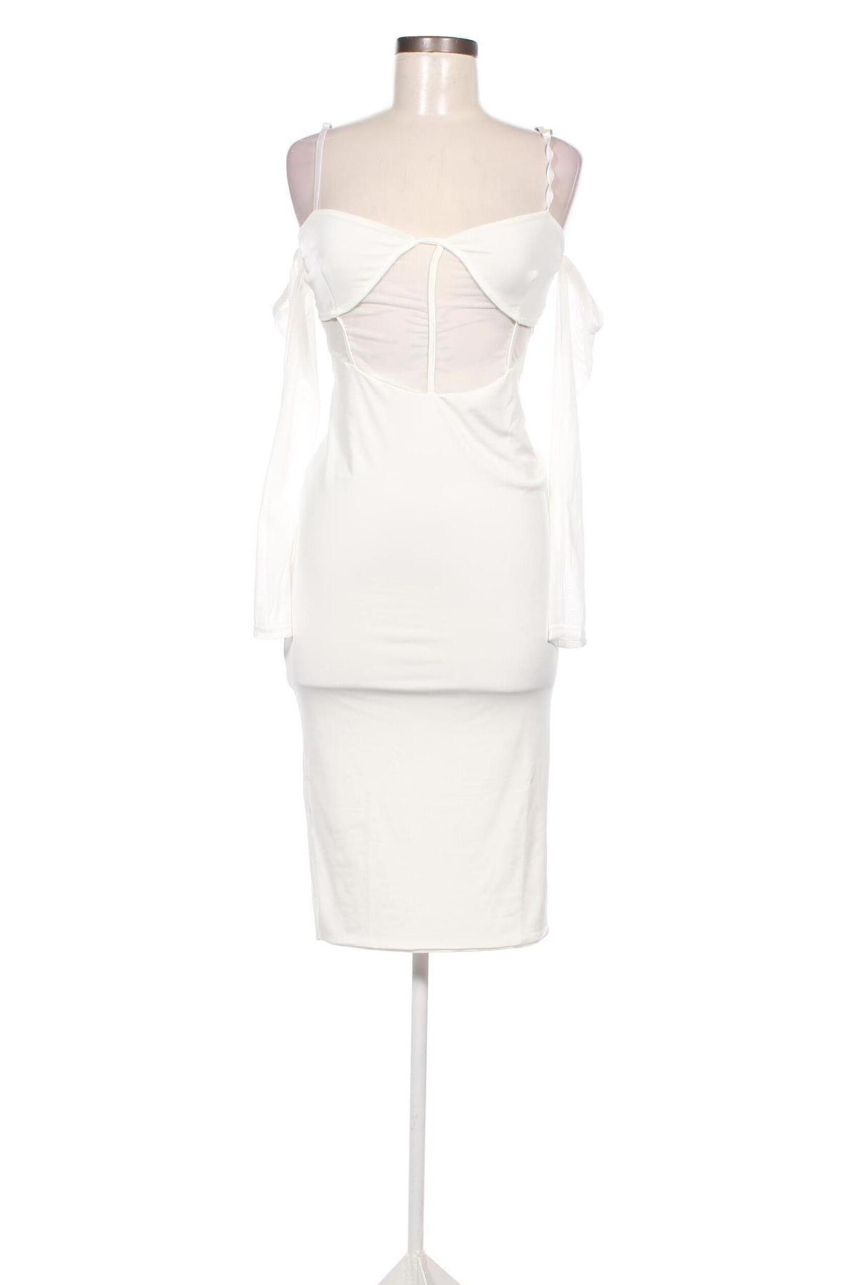Φόρεμα Missy Empire, Μέγεθος M, Χρώμα Λευκό, Τιμή 6,88 €