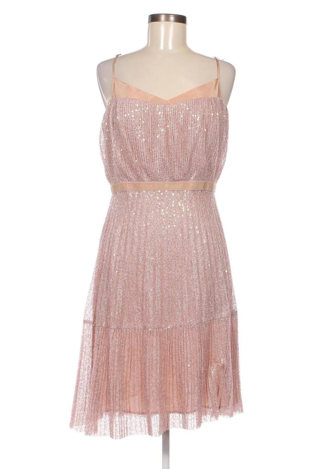 Šaty  Pinko, Velikost M, Barva Popelavě růžová, Cena  3 565,00 Kč