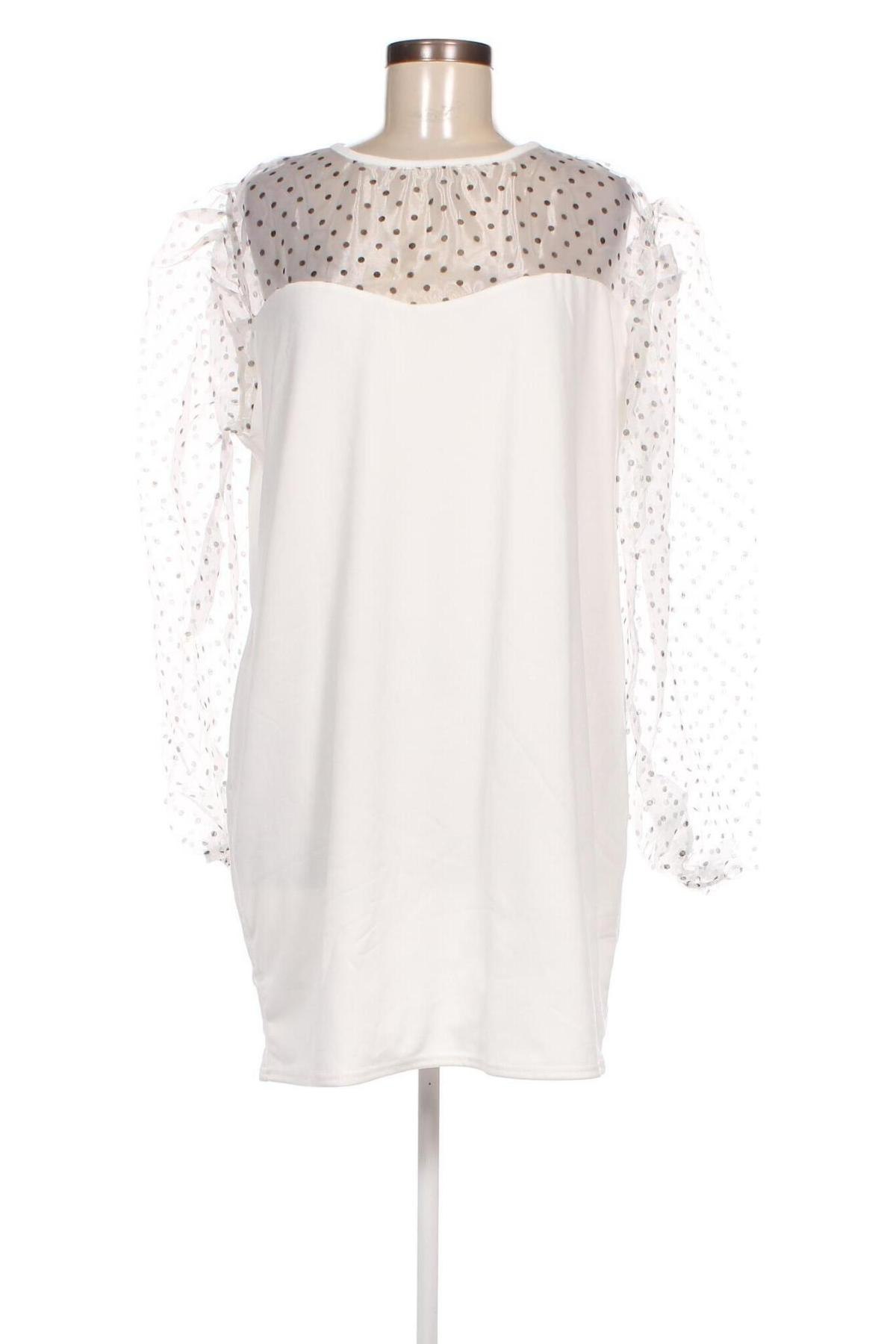 Kleid Pretty Little Thing, Größe 4XL, Farbe Weiß, Preis € 6,64