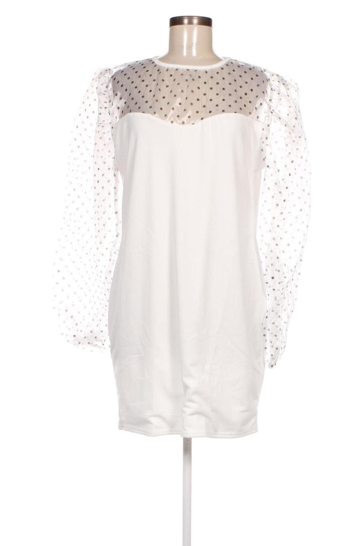 Kleid Pretty Little Thing, Größe XXL, Farbe Weiß, Preis 12,57 €