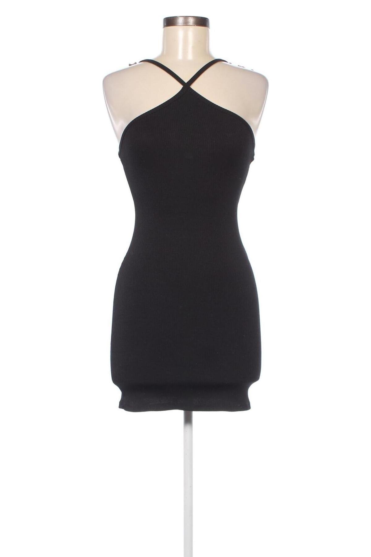 Šaty  Pull&Bear, Veľkosť XS, Farba Čierna, Cena  16,25 €