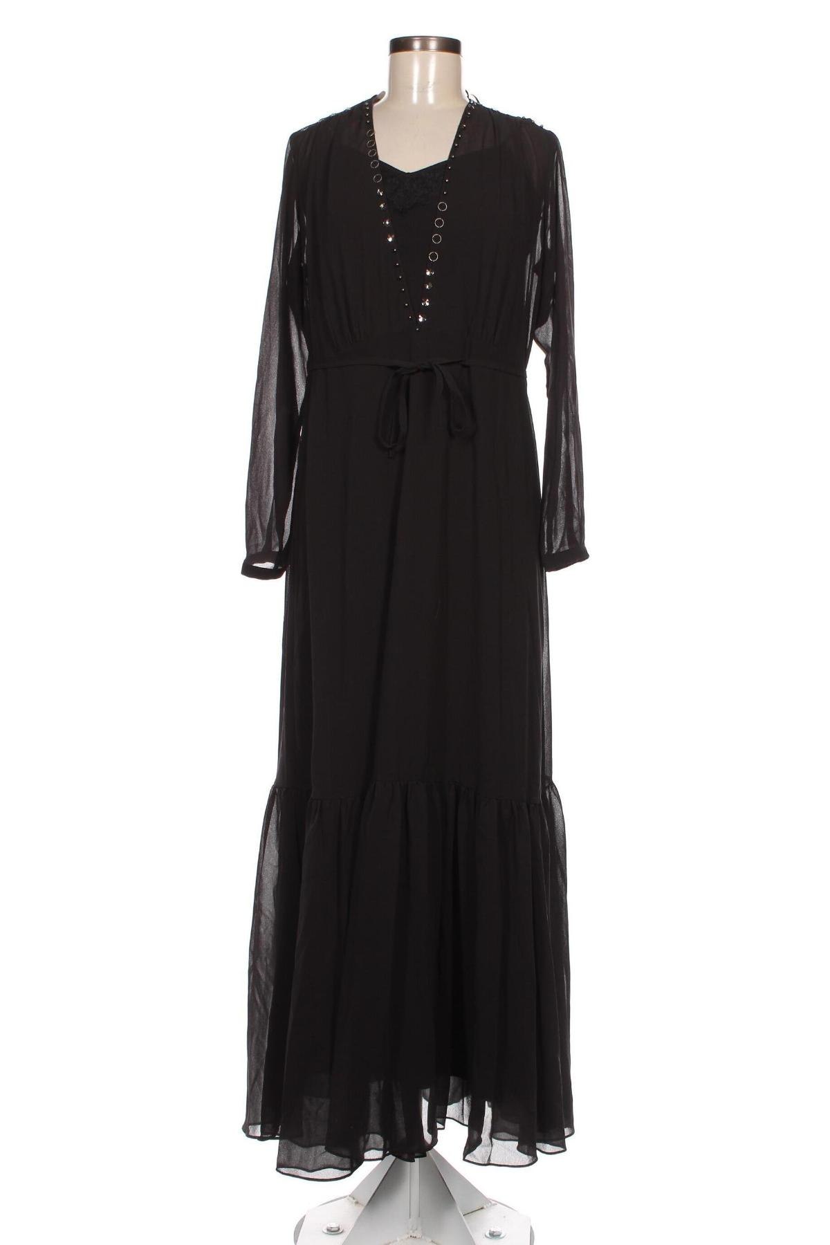 Φόρεμα TWINSET, Μέγεθος S, Χρώμα Μαύρο, Τιμή 92,09 €