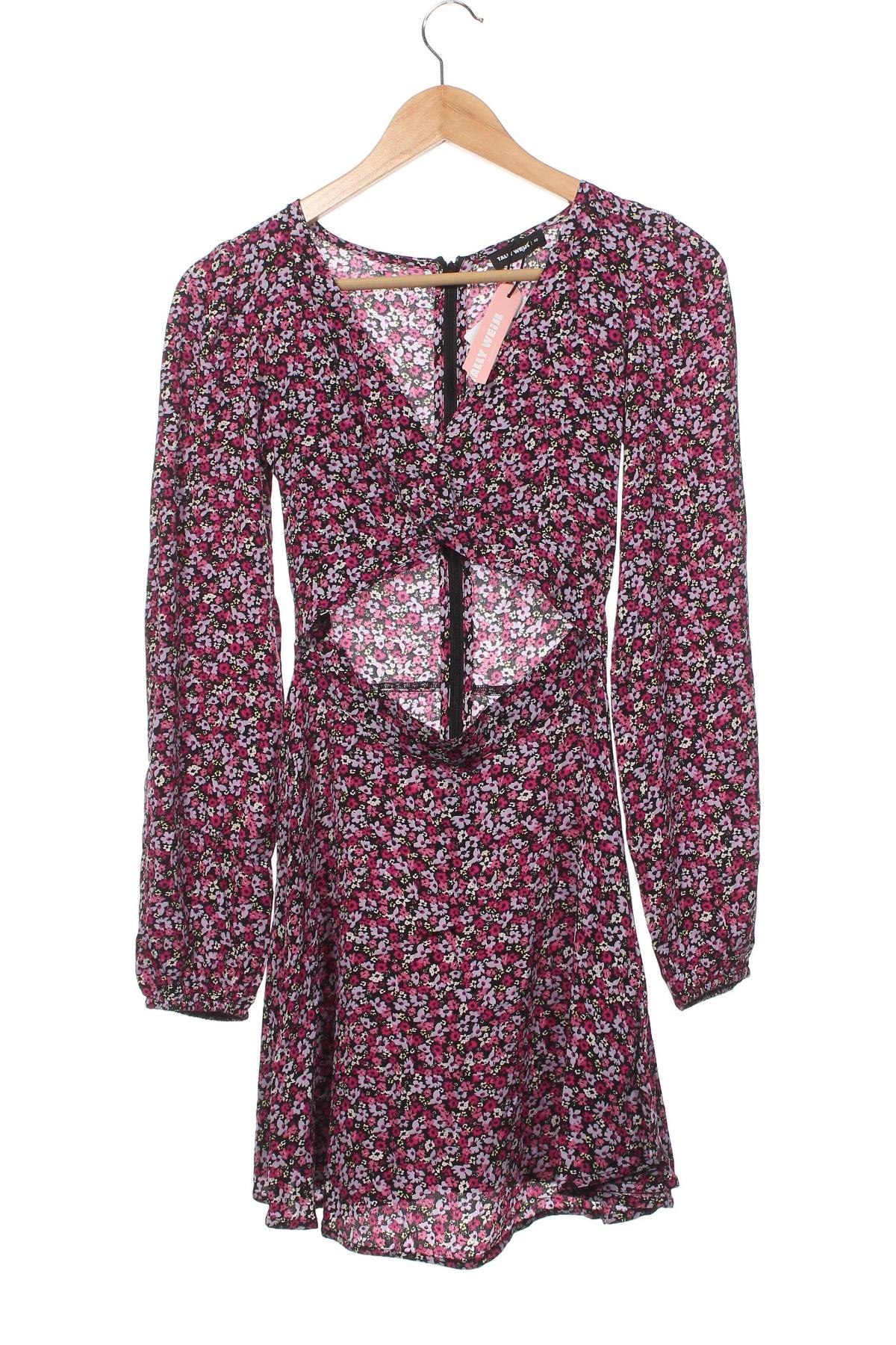 Kleid Tally Weijl, Größe XS, Farbe Mehrfarbig, Preis 6,16 €
