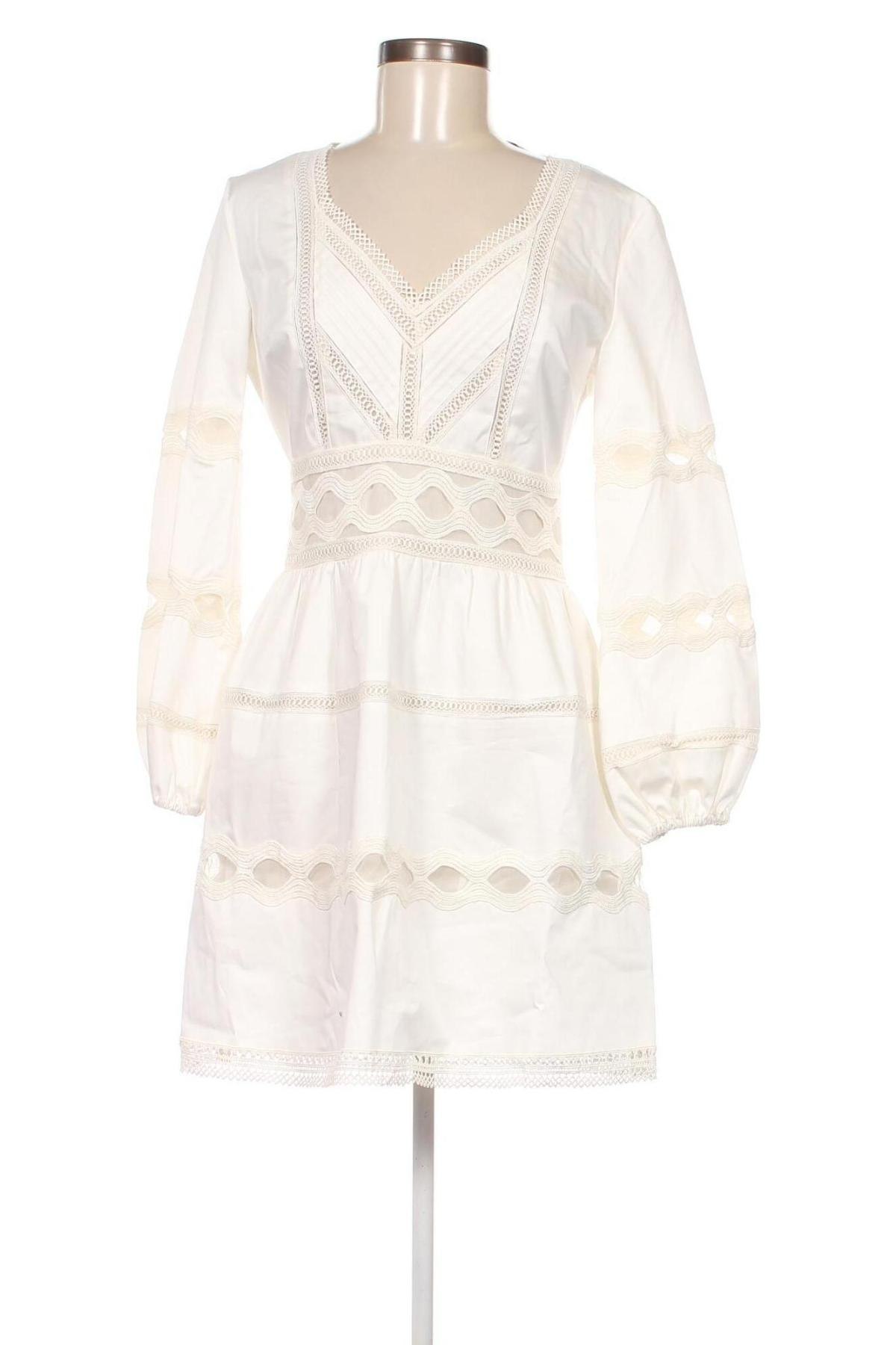 Kleid The Kooples, Größe M, Farbe Ecru, Preis 211,34 €