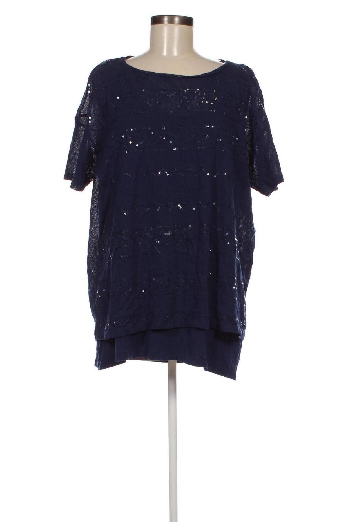 Φόρεμα Triangle By s.Oliver, Μέγεθος XL, Χρώμα Μπλέ, Τιμή 17,88 €