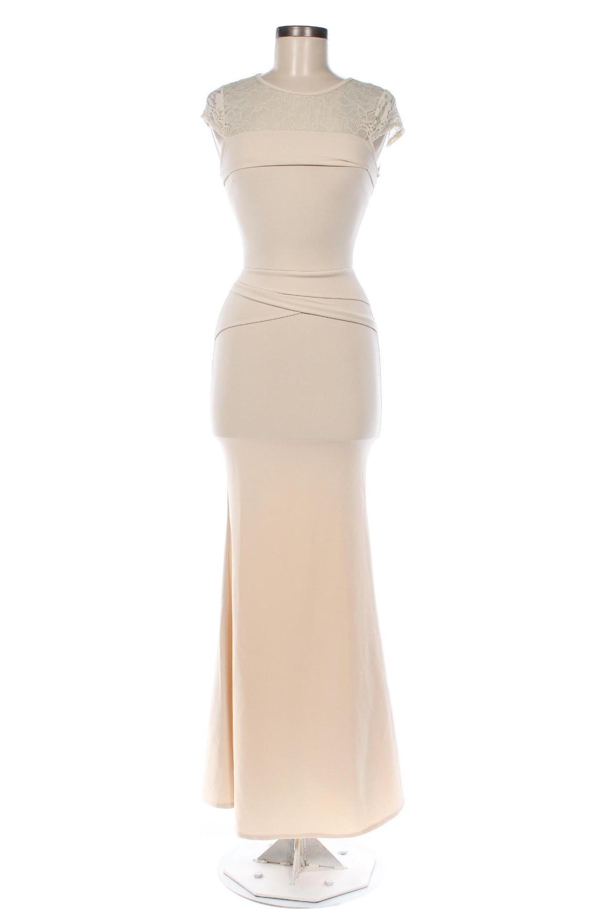 Φόρεμα Wal G, Μέγεθος XS, Χρώμα Εκρού, Τιμή 68,04 €