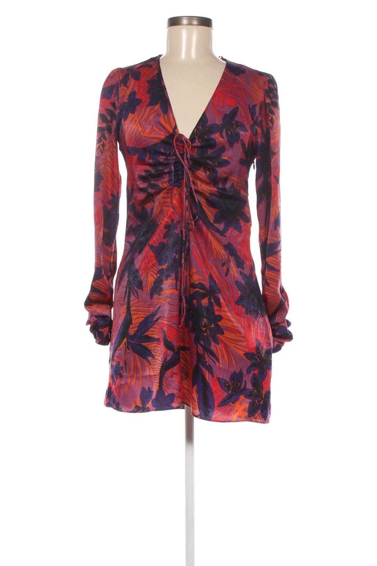 Kleid Zara, Größe XS, Farbe Mehrfarbig, Preis 5,68 €