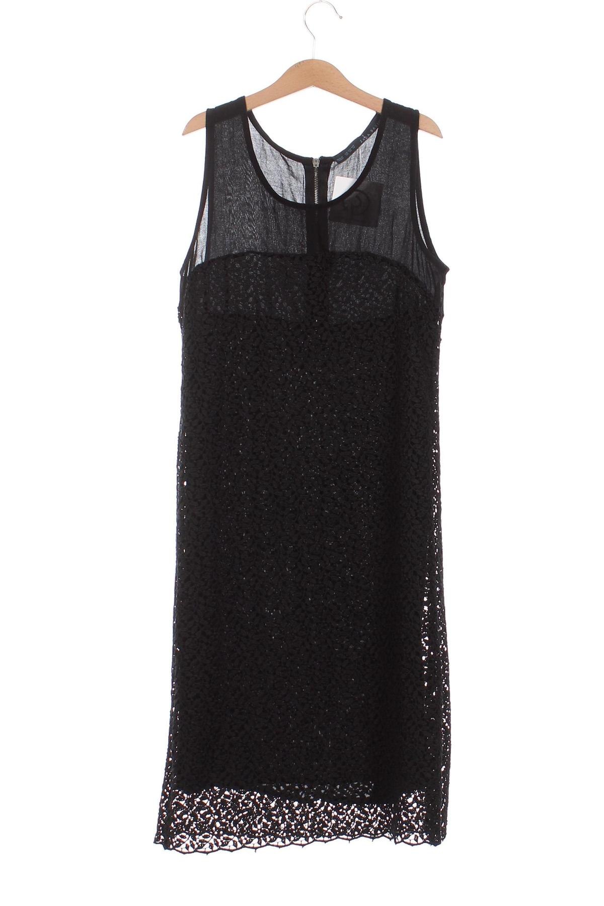 Kleid Zara, Größe XS, Farbe Schwarz, Preis 16,70 €