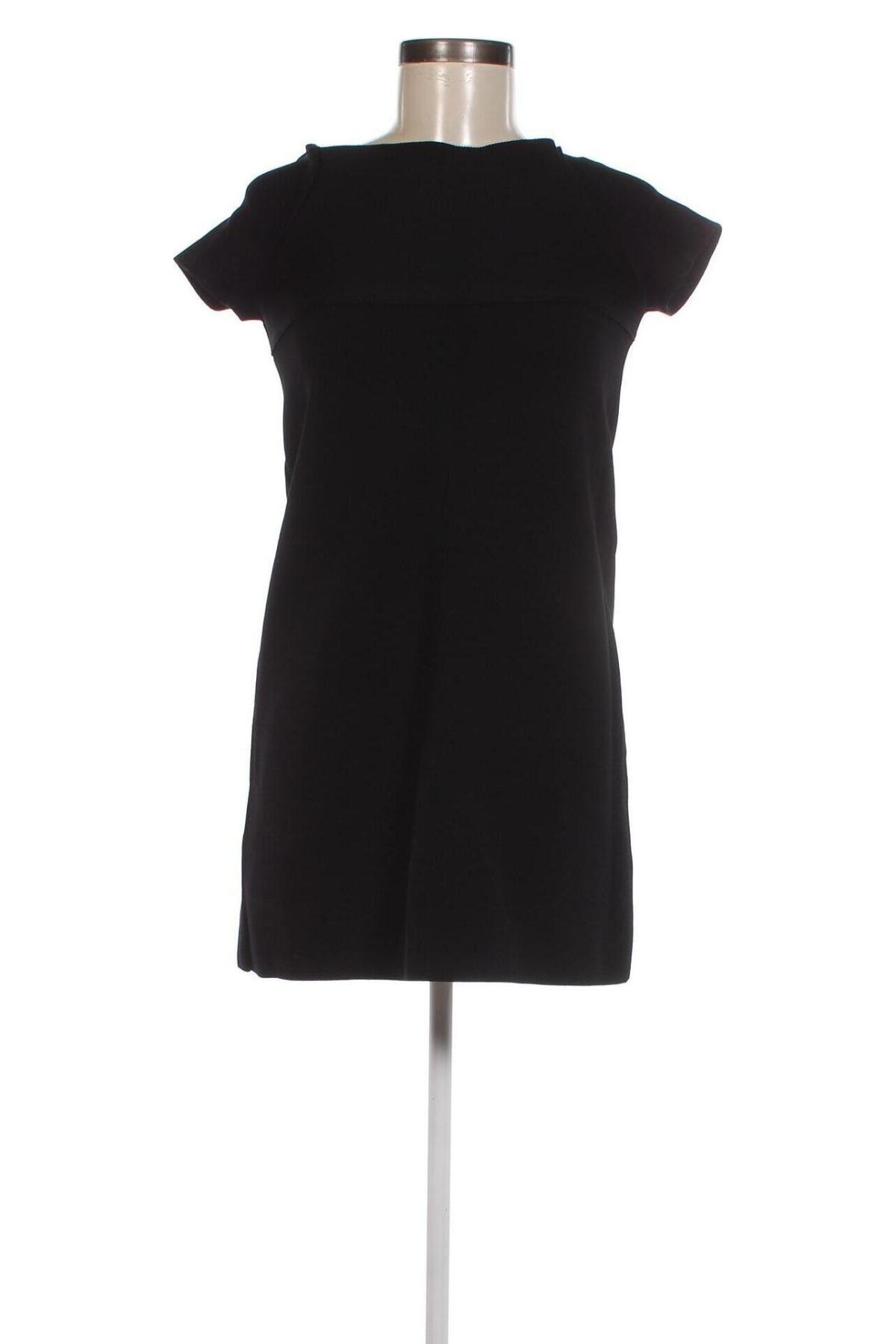 Рокля Zara Knitwear, Размер S, Цвят Черен, Цена 10,08 лв.