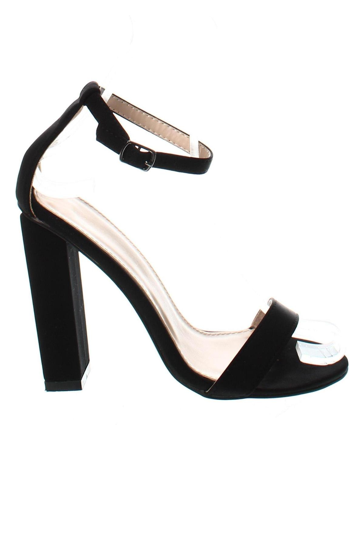 Sandale Glamorous, Mărime 37, Culoare Negru, Preț 89,67 Lei