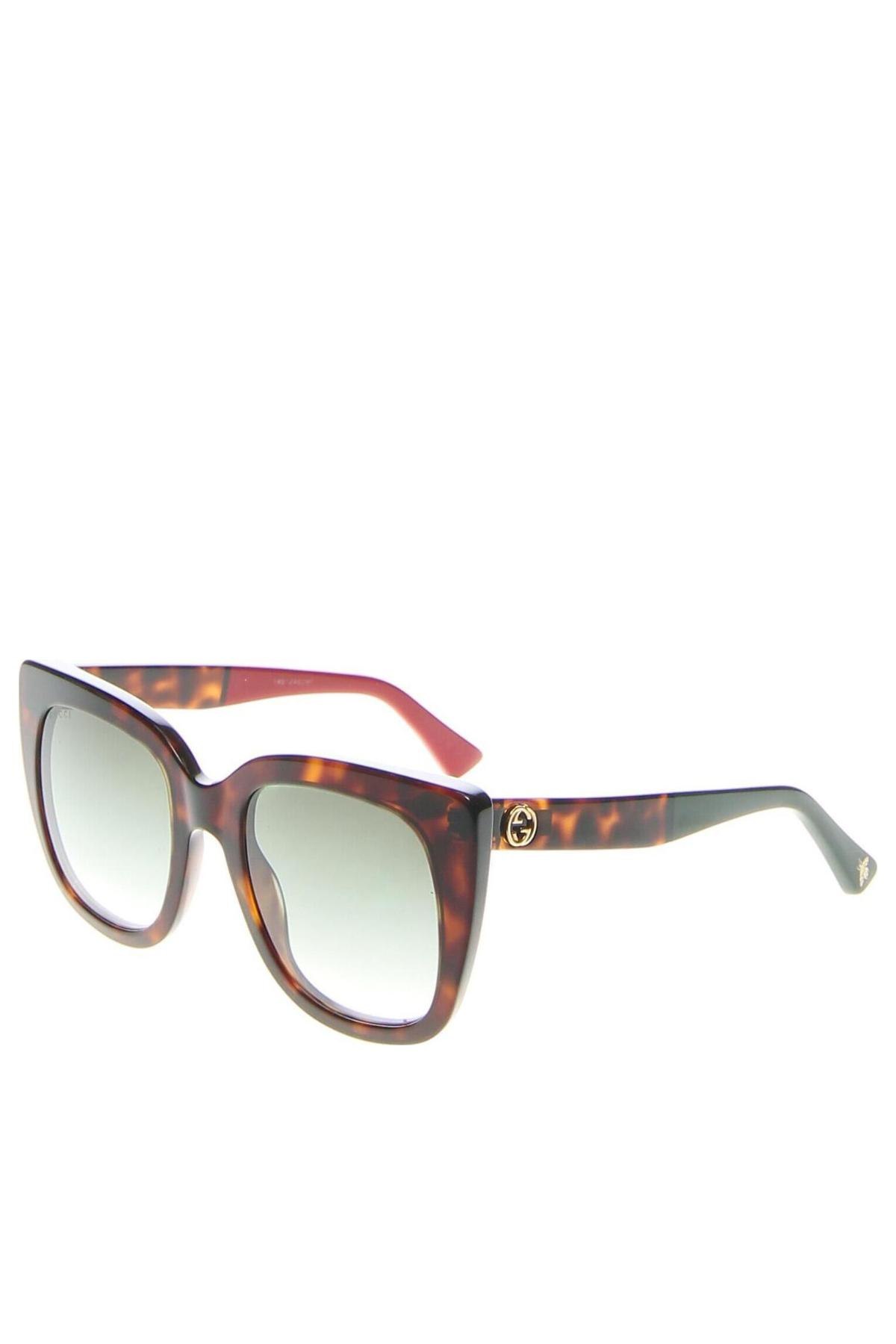 Слънчеви очила Gucci, Цвят Кафяв, Цена 412,00 лв.