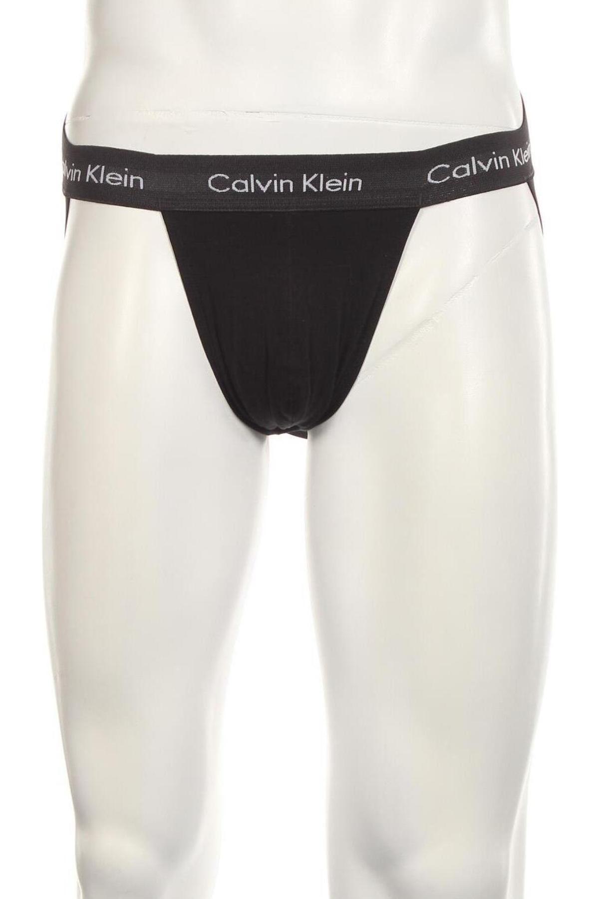 Слип Calvin Klein, Размер M, Цвят Черен, Цена 38,00 лв.