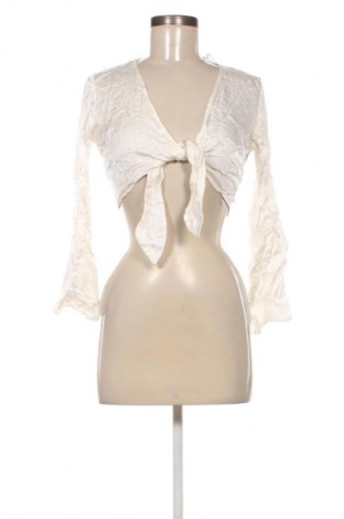 Dámská halenka Bershka, Velikost S, Barva Krémová, Cena  69,00 Kč