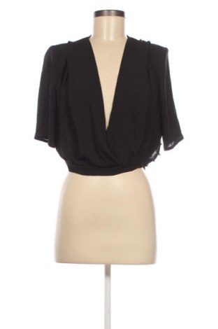 Bluzka damska Elisabetta Franchi, Rozmiar XL, Kolor Czarny, Cena 195,59 zł