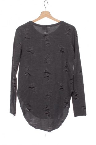 Дамска блуза H&M, Размер XS, Цвят Сив, Цена 3,99 лв.
