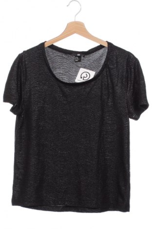 Дамска блуза H&M, Размер XS, Цвят Черен, Цена 4,99 лв.