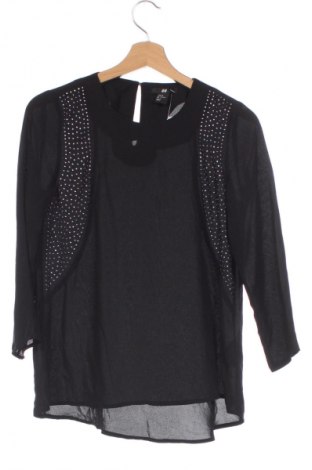 Bluză de femei H&M, Mărime XS, Culoare Negru, Preț 13,99 Lei