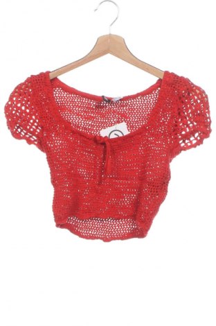 Bluzka damska H&M Divided, Rozmiar S, Kolor Czerwony, Cena 62,99 zł