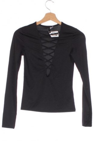 Damen Shirt H&M Divided, Größe XS, Farbe Schwarz, Preis € 13,99