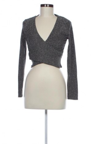 Dámska blúza H&M Divided, Veľkosť M, Farba Strieborná, Cena  2,95 €