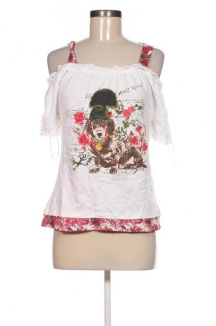 Dámska blúza Laura Torelli, Veľkosť M, Farba Biela, Cena  8,95 €