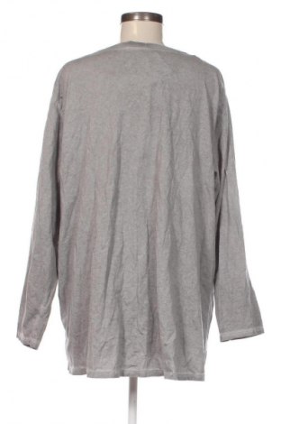 Γυναικεία μπλούζα Made In Italy, Μέγεθος XXL, Χρώμα Γκρί, Τιμή 19,99 €