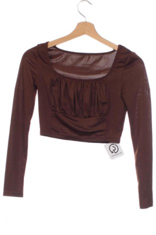 Damen Shirt SHEIN, Größe XS, Farbe Braun, Preis € 3,99