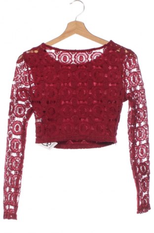 Bluză de femei SHEIN, Mărime XS, Culoare Roșu, Preț 13,99 Lei