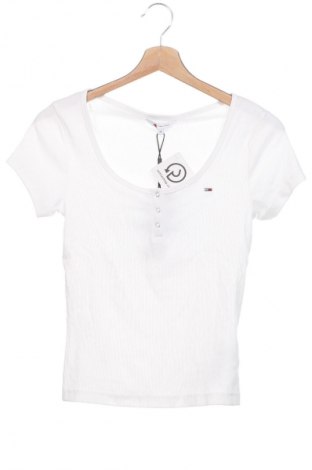 Bluză de femei Tommy Jeans, Mărime XS, Culoare Alb, Preț 487,99 Lei