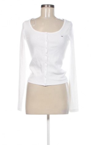Bluză de femei Tommy Jeans, Mărime S, Culoare Alb, Preț 351,99 Lei