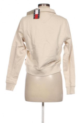 Bluză de femei Tommy Jeans, Mărime S, Culoare Bej, Preț 539,99 Lei