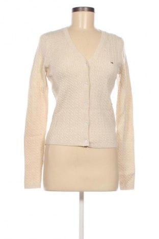 Cardigan de damă Tommy Jeans, Mărime L, Culoare Ecru, Preț 459,99 Lei