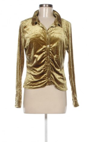 Damenbluse H&M Divided, Größe L, Farbe Golden, Preis € 3,99