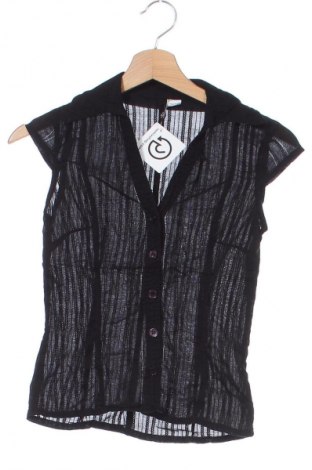 Damenbluse H&M Divided, Größe XXS, Farbe Schwarz, Preis € 3,99