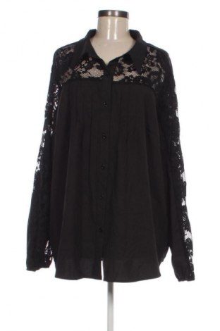 Női ing SHEIN, Méret 4XL, Szín Fekete, Ár 6 809 Ft