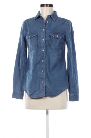 Damenbluse Terranova, Größe S, Farbe Blau, Preis € 2,99