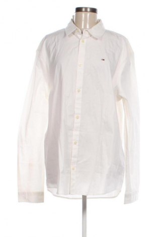 Damenbluse Tommy Jeans, Größe XXL, Farbe Ecru, Preis 59,99 €