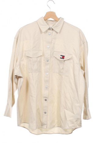 Damenbluse Tommy Jeans, Größe XS, Farbe Beige, Preis 78,99 €