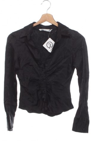 Cămașă de femei Zara, Mărime XS, Culoare Negru, Preț 38,27 Lei