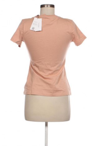 Γυναικείο t-shirt Calvin Klein Jeans, Μέγεθος S, Χρώμα Καφέ, Τιμή 39,99 €