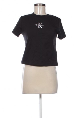Tricou de femei Calvin Klein Jeans, Mărime S, Culoare Negru, Preț 267,99 Lei