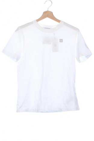 Damen T-Shirt Calvin Klein Jeans, Größe XS, Farbe Weiß, Preis 53,99 €