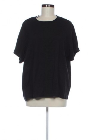 Γυναικείο t-shirt H&M, Μέγεθος XXL, Χρώμα Μαύρο, Τιμή 10,99 €