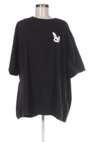 Γυναικείο t-shirt SHEIN, Μέγεθος 4XL, Χρώμα Μαύρο, Τιμή 10,99 €