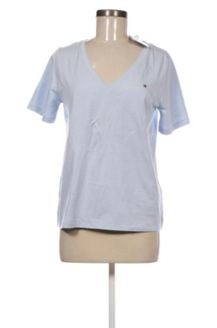 Damski T-shirt Tommy Hilfiger, Rozmiar S, Kolor Niebieski, Cena 252,99 zł