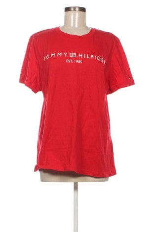 Дамска тениска Tommy Hilfiger, Размер 3XL, Цвят Червен, Цена 82,99 лв.