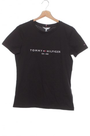 Дамска тениска Tommy Hilfiger, Размер XS, Цвят Черен, Цена 82,99 лв.