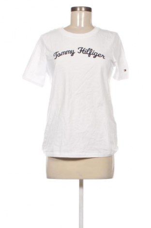 Γυναικείο t-shirt Tommy Hilfiger, Μέγεθος S, Χρώμα Λευκό, Τιμή 49,99 €