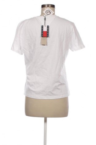 Damen T-Shirt Tommy Jeans, Größe L, Farbe Weiß, Preis 41,99 €